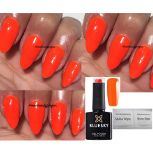Bluesky Gel Polish Neon Orange Sunset Boulevard NEON 30 Nail UV LED Soak Off 10ml