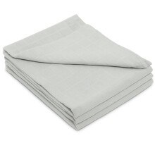 Baby Togs Muslin Cloths for Baby, Baby Muslin Squares, Burp Cloths for Boys and Girls Grey 6 Pack