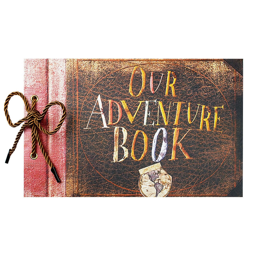 Our Adventure Book Scrapbooks Album Up Movie Scrap Photo Book Embossed Words With Luxury Diy Kit Memory Travel Journal Valentine's Day Gifts Vienrose