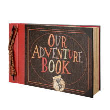 Vienrose Our Adventure Book, Up Scrapbook DIY Memory Journal, 40 Pages