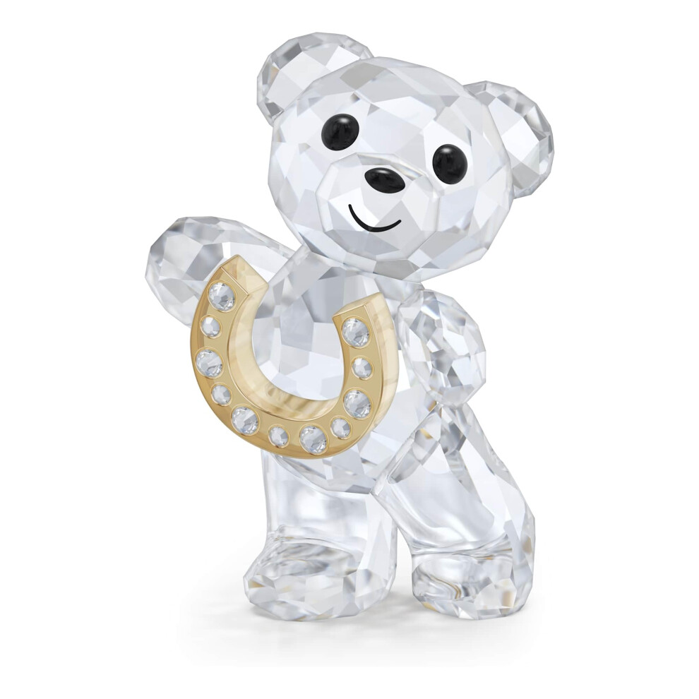 Kris Bear Lucky Horseshoe Swarovski