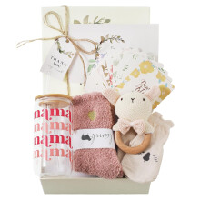 Baby Gifts for Birth Girl, Personalised Gifts Baby,Baby Gift Set, Newborn Gift boy Set Birth Party Baby Newborn Gift Toys (Rabbit,Small)