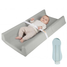 Anti-Roll Baby Changing Mat, 80 * 40 CM Nappy Changing Mat with