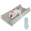 Anti-Roll Baby Changing Mat, 80 * 40 CM Nappy Changing Mat with 1