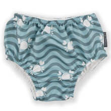 LaLoona Baby Swim Nappy, Reusable Swim Nappy, with Oeko-Tex Standard 100, Quick-Drying & Comfortable for Pool and Beach, Crab Green, 86-92