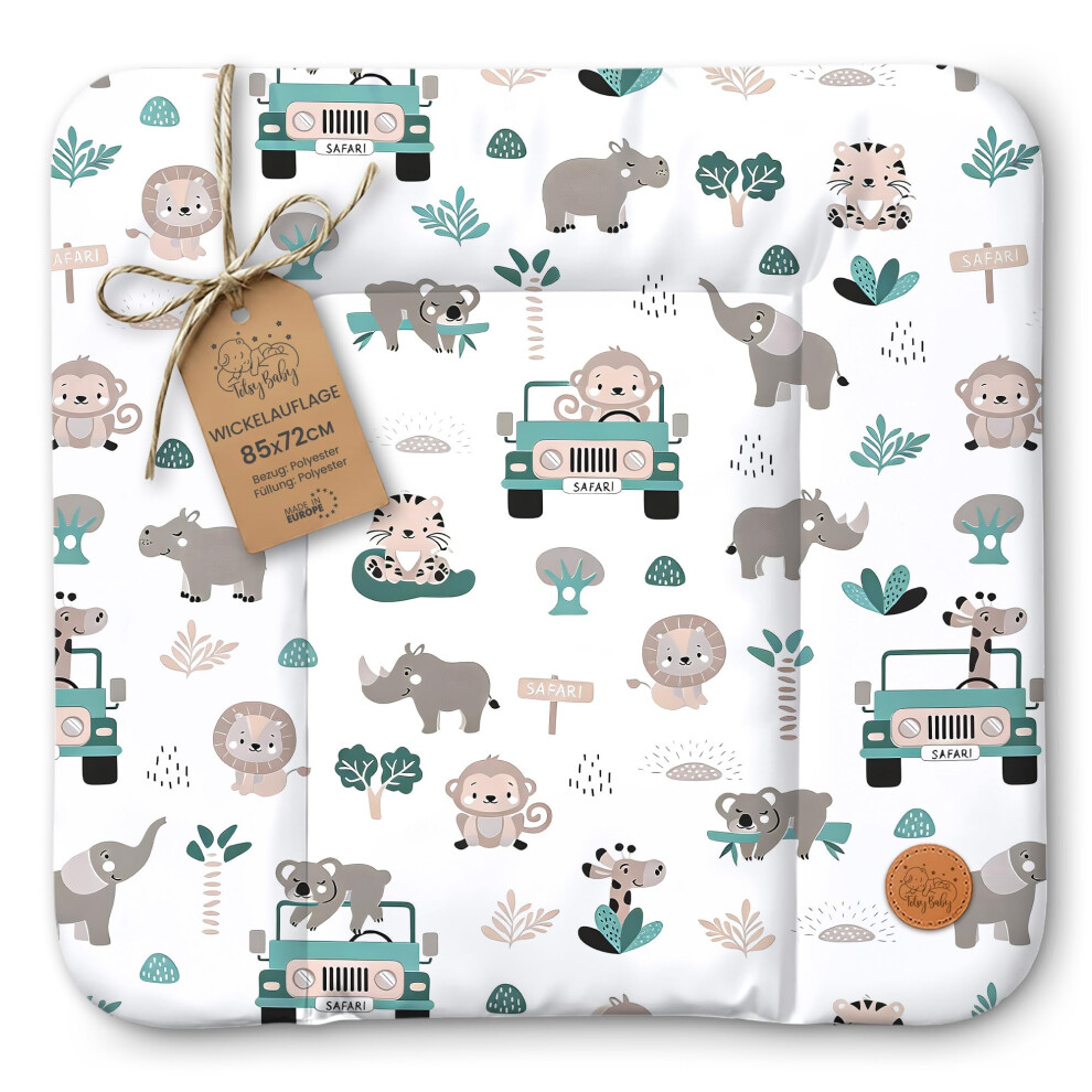 Changing Pad Wipeable And Waterproof 85X72 Cm - Changing Mat To Place On Changing Table, Changing Top, Changing Dresser, Or Washing Machine Totsy Baby
