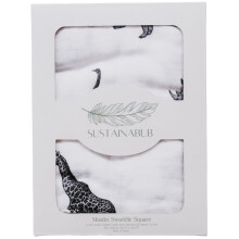 Sustainabub Pack of 3 Organic Baby Muslin Cloths - Award-Winning Soft Muslin Squares. GOTS & OEKO TEX certified Bamboo & Organic Cotton Blend