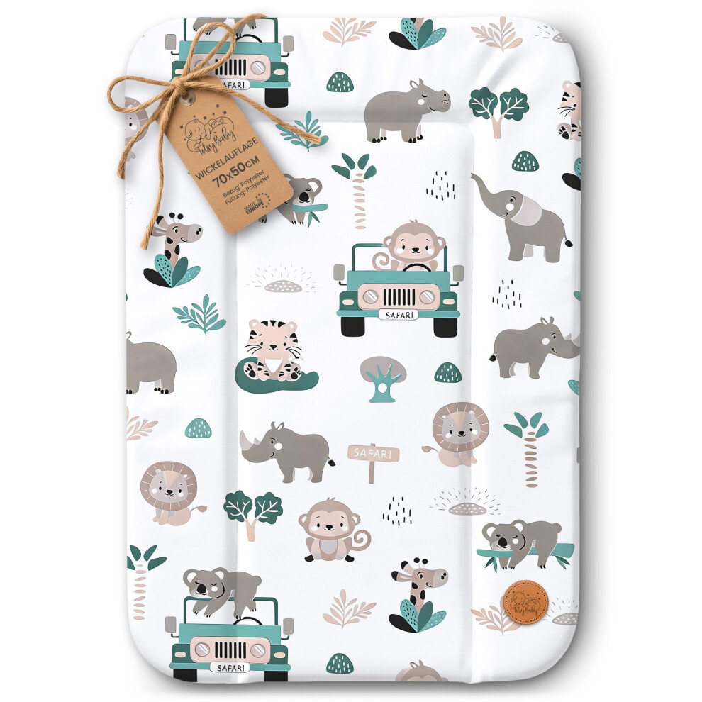 Changing Pad Wipeable And Waterproof 70X50 Cm - Changing Mat To Place On Changing Table, Changing Top, Changing Dresser, Or Washing Machine Totsy Baby