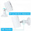 PAIKIUU 2Pcs Adhesive Ring Camera Mount Wall Mount without Drilling, Ring Camera Mounting Bracket Stick Up Mount 360 Degree Adjustable Screwless for 3