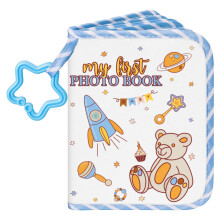 Lanpn Baby Photo Album Holds 17 6x4 Pictures, My First Soft Cloth