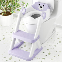 COOSEYA Toilet Seat, Potty Training Seat for Toddler, Upgraded 2-in-1 Potty Toilet Training for Boys and Girls,Waterproof Cushioned Mat with Non-Slip