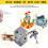 210 Pcs Glue Micro-Tips, Precision Applicator with Plastic Extender Tips, Micro Dispenser for DIY Crafting Lab Adhesive Dispensing 3