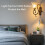 NewZC Chrome Light Pull Chain Extension with 100cm Ball Chain and Connector Bathroom Light Pull Cord Handle Rubber 5