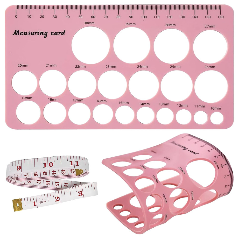 Nipple Rulers, Flange Inserts Sizing Measurement Tool For Breast Pump, Soft Silicone Flange Size Measure, Nipple Measuring For New Mums/Women Luxemum