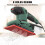 Aucenix Sanding Sheets for Electric Sander: 48Pcs Hook and Loop Sandpaper - Rectangular Sander Pads with 8 Holes Assorted 5