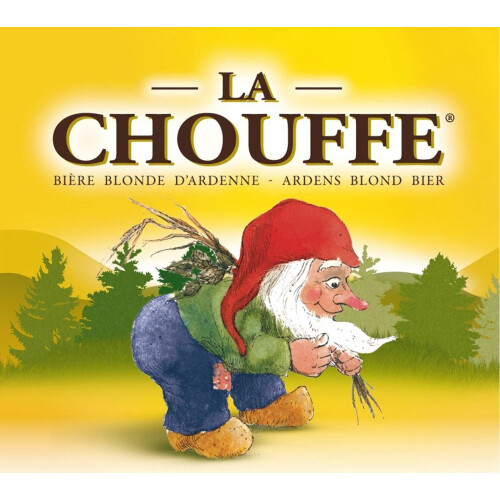 La Chouffe Beer Glass, 33 cl 2
