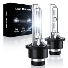 SPOLI D2S Xenon Bulbs, 35W D2R/D2C HID Headlight, 6500K Daylight White