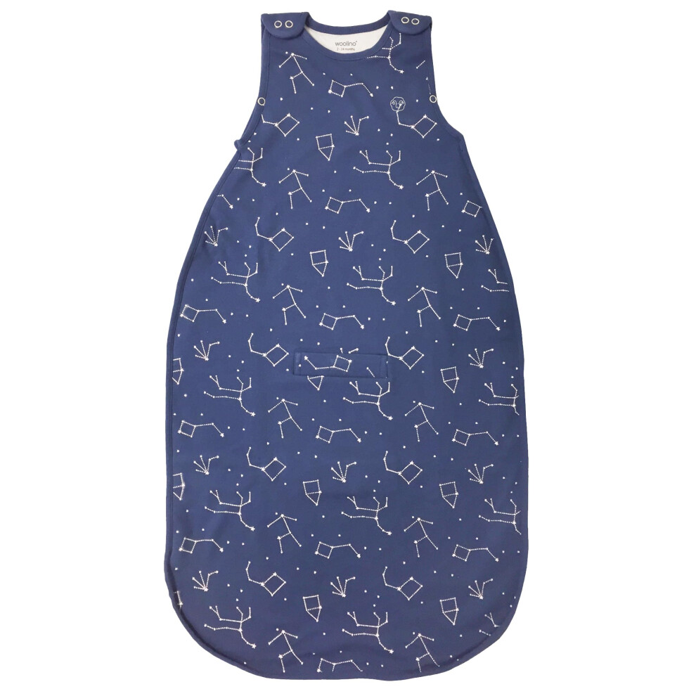 Ultimate Toddler Sleeping Bag - Merino Wool And Organic Cotton Sleep Sack - 4 Season Baby Wearable Blanket Woolino