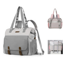 Fexkean Diaper Bag Tote,Large Travel Diaper Tote for Mom and Dad,Multifunction Baby Tote Bag for Boys and Girls with Pacifier Case and Changing Pad(T