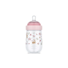 Mepal - Baby Bottle Mio Little Dutch - Transparent Cap for Storage - Anti-colic Baby Bottles - Spiral Design prevents Blocked Teat