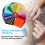 60 Pcs Coloured Felt Fabric Sheets, 60 Assorted Colour Polyester Soft Thick Felt Sheets 3
