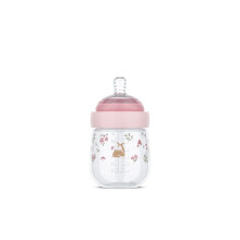 Mepal - Baby Bottle Mio Little Dutch - Transparent Cap for Storage - Anti-colic Baby Bottles - Spiral Design prevents Blocked Teat