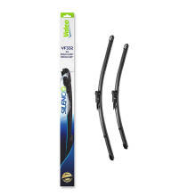VALEO Silencio Wiper - VF332 - Kit of High Performance, Superior Road Visibility, Easy Installation Original Flat Blades 550mm/530mm - Front