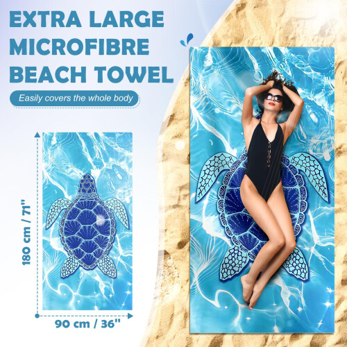 Anavasi Microfibre Beach Towels for Adults 1