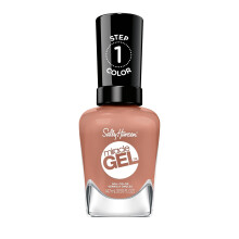 Sally Hansen Miracle Gel, Strada Meno Percorsa, Formula Gel-Like, Senza Lampada UV, Smalto Arancione