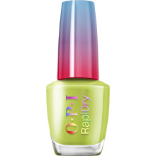 OPI RapiDry Screen-Grab Green | Opaque Bright Avocado Crme Quick Dry Nail Polish | Vegan, Smudge Proof, Fast Drying