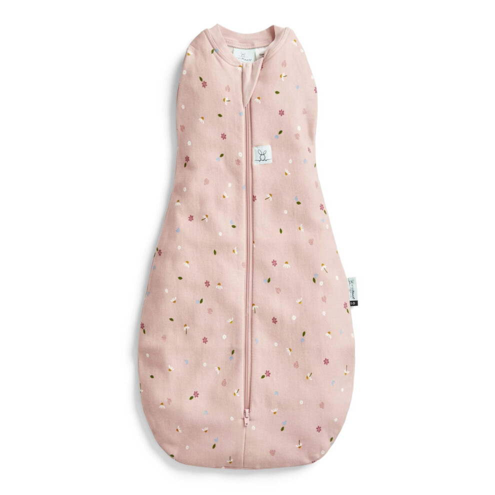 Cocoon Swaddle Sack 1.0 Tog - Baby Sleep Sack, Gentle Snug Fit Helps Calm Startle Reflex, Ideal For Arms In/Out Sleeping Ergopouch