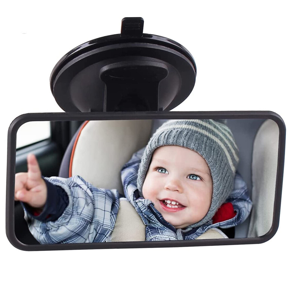 Vidfair Rear View Mirror Universal Baby Car Inner Rear View Mirror Driving Test Driving Instructor Replacement Rearview With Suction Cup For Car Suv 5051226421839