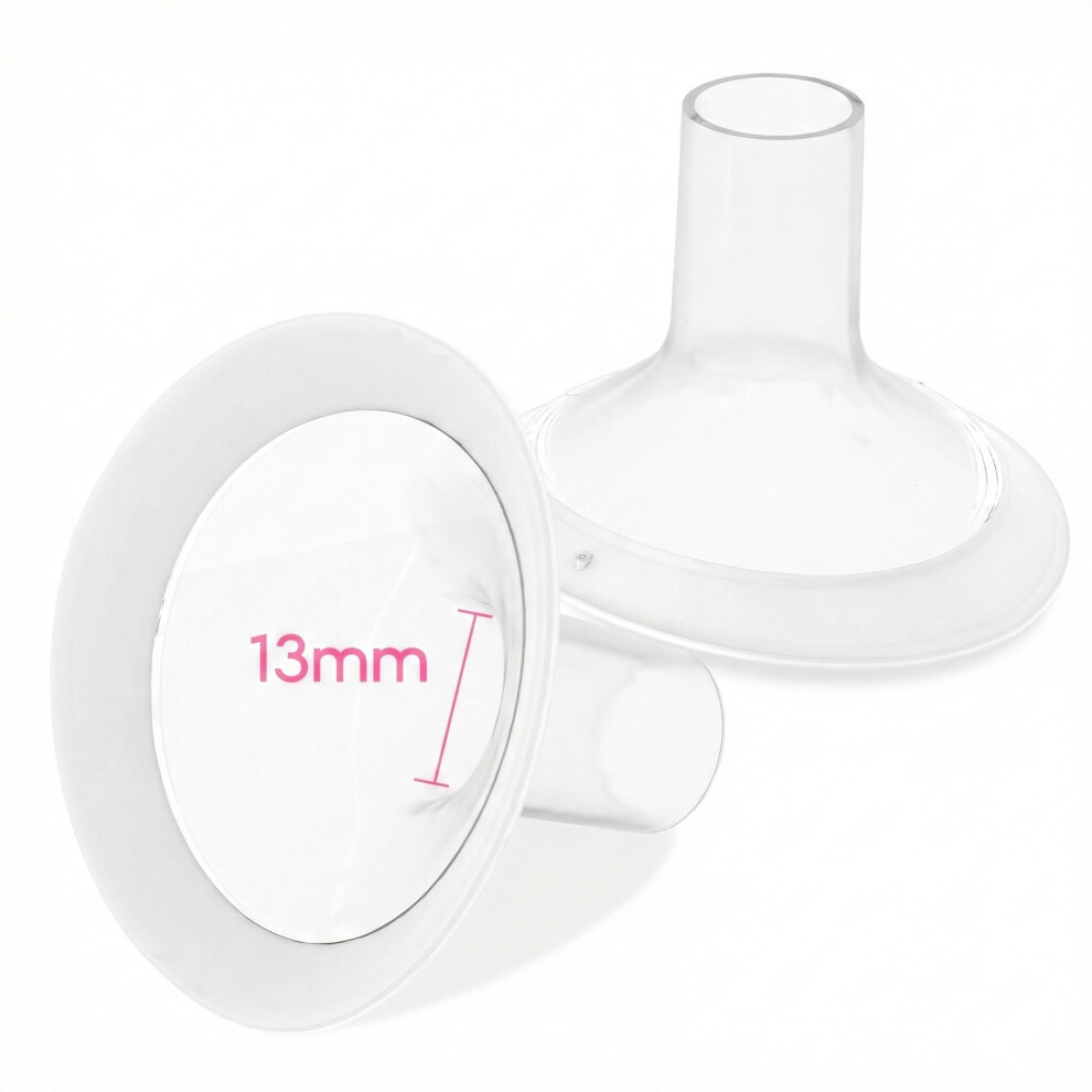 30Mm Flange Inserts For Medela Breast Pump, 2Pcs Medela Nipple Shields Compatible With Pump In Style, Symphony, Hand Pumpt Parts For Breastfeeding Luxemum