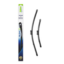 VALEO Silencio Wiper - VF347 - Kit of High Performance, Superior Road Visibility, Easy Installation Original Flat Blades 650mm/400mm - Front