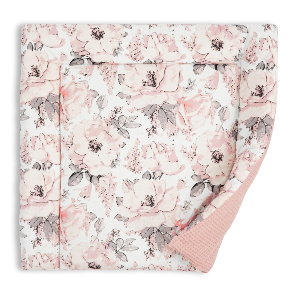 Totsy Baby Changing Pad Cotton 75X72 Cm - Soft And Washable Changing Pad For Babies, Fabric Changing Mat For Changing Table, Changing Dresser