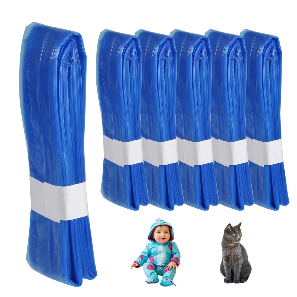 6Pcs Refill Films For Nappy Bins, Thickened Nappy Bin Bags, Newborn Baby Diaper Pail Refill Bags Jrjrn