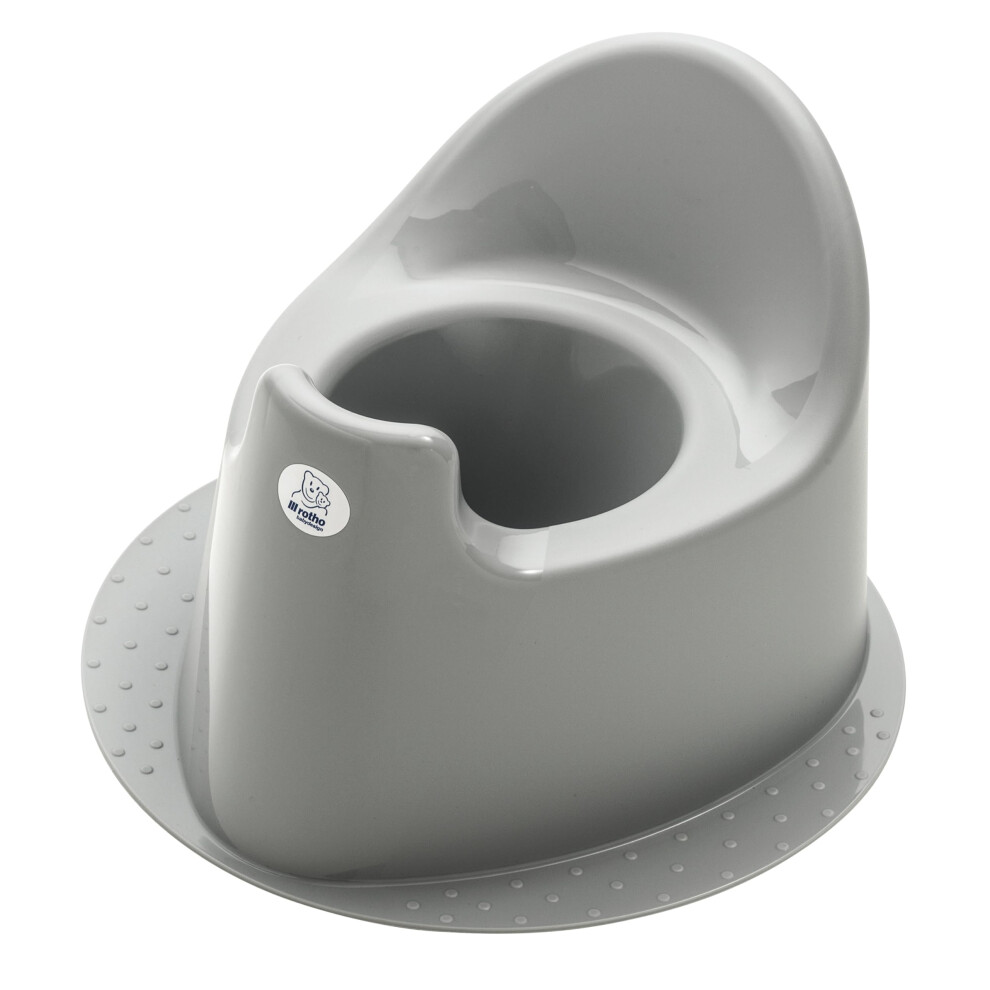 Children's Pot Baby Pot Top Recycled (Plastic) Grey Rotho Babydesign