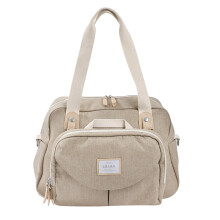 BÉABA, Changing Bag Genève, Modulable, Large Capacity, Multiple Storage compartments, Removable Front Pocket, Insulated Meal