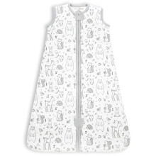 Organic Cotton Baby Sleeping Bag 2.5 TOG Wearable Blanket Sleep Sack 1-Pack | Soft Winter-Weight