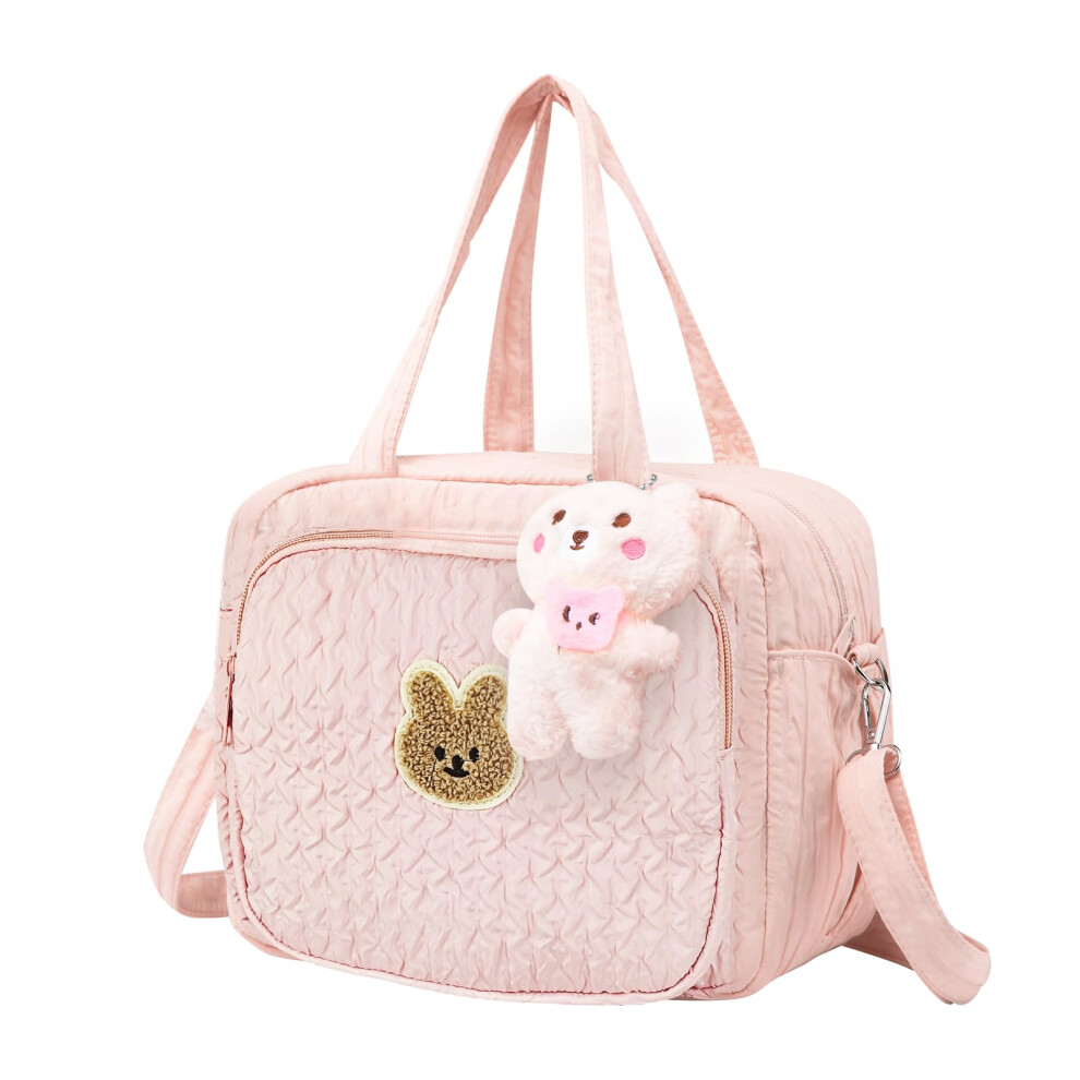 Baby Changing Bag - Lightweight Baby Changing Bags, Nappy Changingbag With Zipper & Adjustable Strap Travel Bag For Mums, Pram Eliphontowne