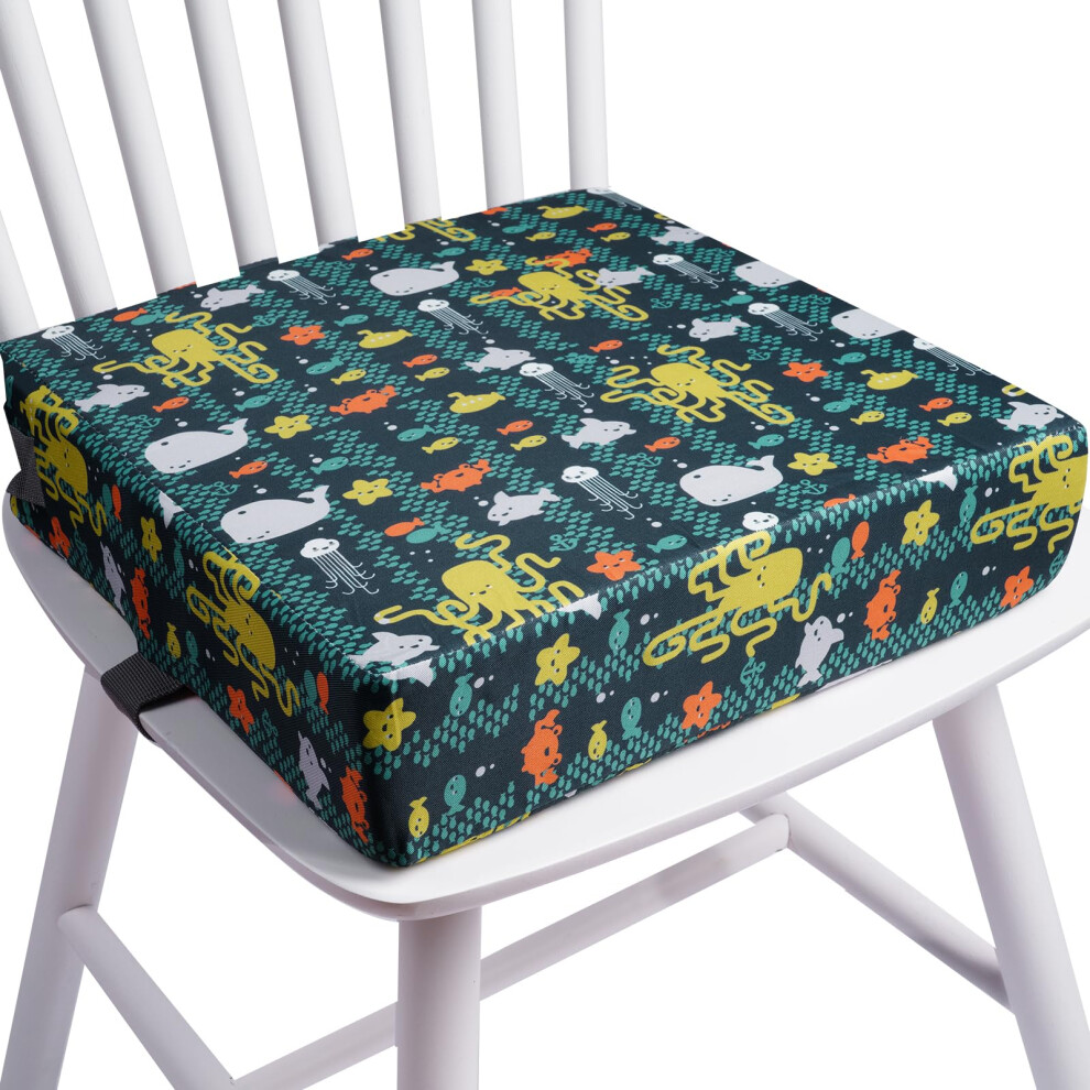 Toddler Booster Seat For Dining Chair, Portable Detachable Washable Increasing Cushion, Lightweight Booster Seat Hotut