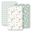 FIEMOL Next to Me Crib Sheets 85x51cm Fitted, 3 Pack Baby Cot Sheets, Ultral Sof 1