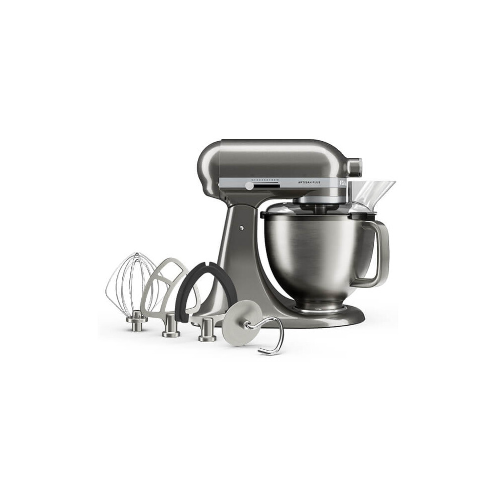 Kitchenaid Artisan Plus Medallion 4.7L Tilt Head Stand Mixer Silver
