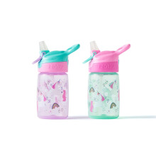 Nuby Incredible Gulp Water Bottle - No Spill Active Toddler Sippy Cup | 360ml / 12oz | Carry Handle | Dishwasher and Microwave Safe