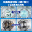 Washing Machine Cleaner, Deep Clean 24 Tablets for Year-Round, Descaling Agent, 4 in 1 Function, Suitable for HE 3