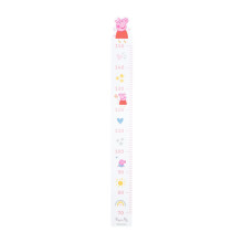roba Children's Height Chart Peppa Pig - Scale from 70 cm to 150 cm for Girls & Boys - Children's Height Chart for Children's Room