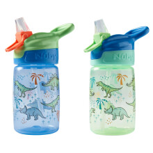 Nuby Incredible Gulp Water Bottle - No Spill Active Toddler Sippy Cup | 360ml /