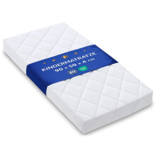 Mattress for Moses basket Baby bed or Mattresses Stroller - 50x90 cm - Foam Breathable Ideal for Travel Bed Chicco Next To Me Tutti Bambini CoZee
