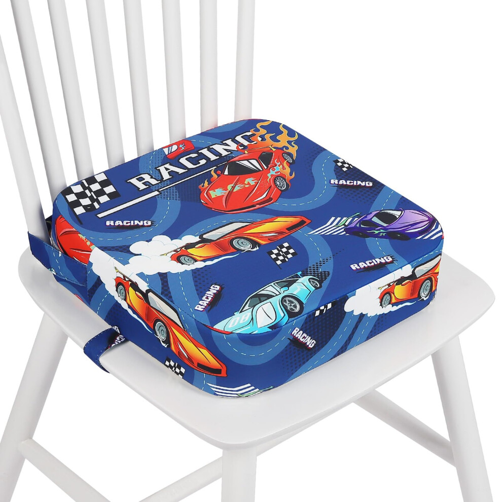 Toddler Booster Seat For Dining Table, Kids Booster Seat For Kitchen Chair With Non-Slip Bottom Wooshwa