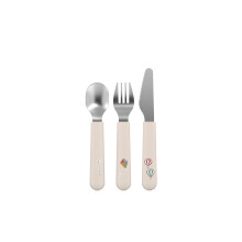 Mepal Children’s Cutlery 3-piece Set Mio, Children's Flatware, Child-friendly Utensils from 12 Months, Including Knife, Fork & Spoon, Set of 3